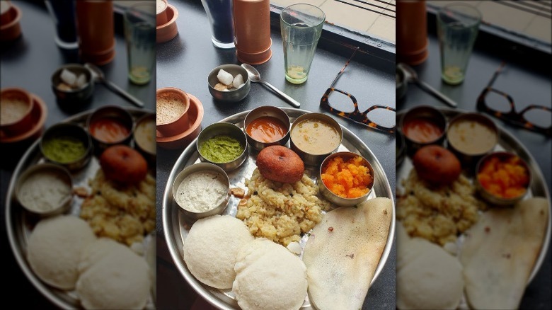 Breakfast at Chennai's Marina