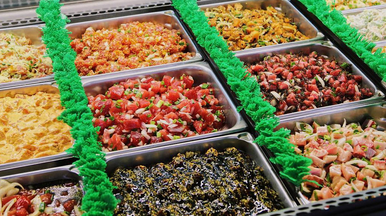 a poke buffet