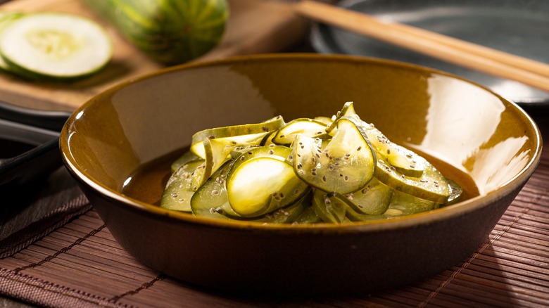 Japanese cucumber salad