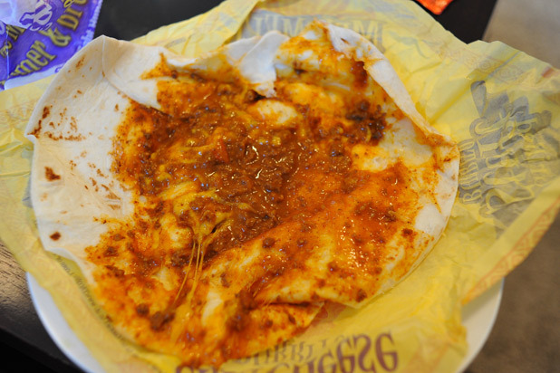 9) Taco Bell: Chili Cheese Burrito