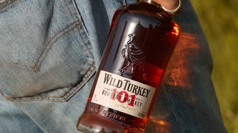 glass of Wild Turkey