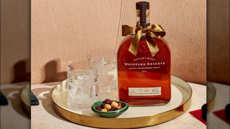 bottle of Woodford Reserve