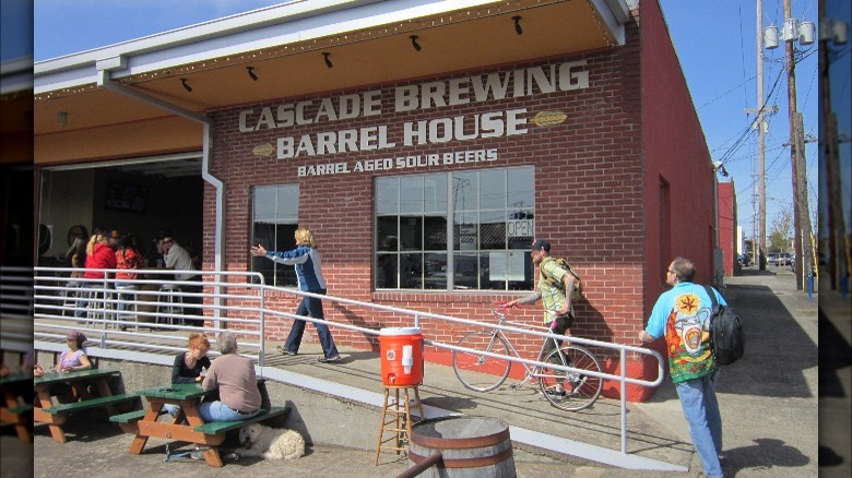 Cascade Brewing Barrel House exterior