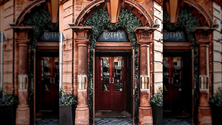 The Bothy Perth exterior entrance