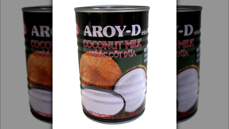 Aroy-D coconut milk can