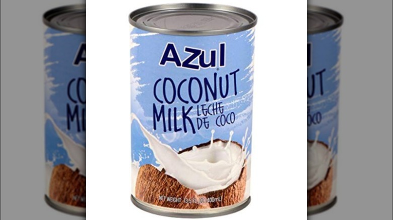 Azul coconut milk can