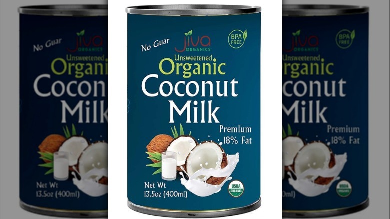 Jiva organic coconut milk can