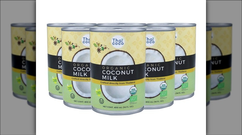 Thai Coco coconut milk cans