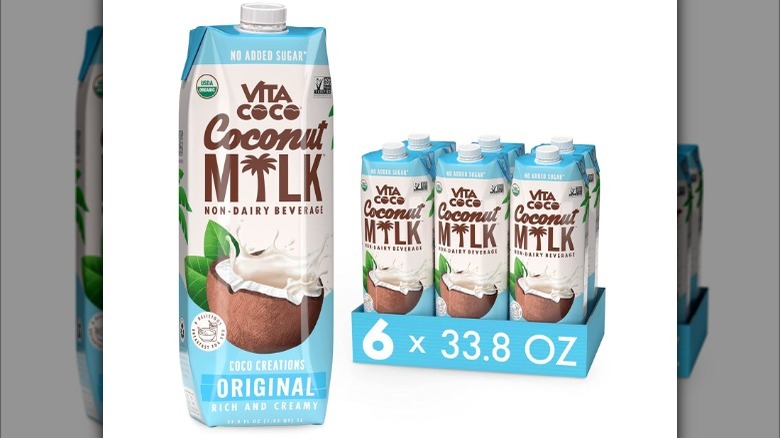 Vita Coco coconut milk boxes