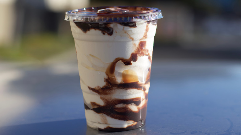 Costco chocolate sundae