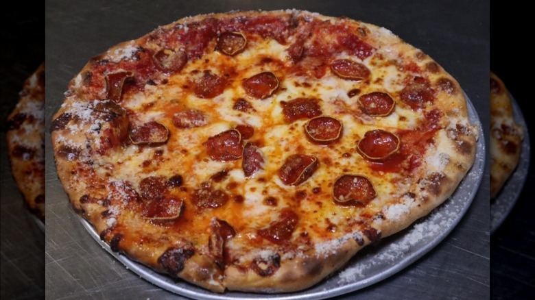 Brass Rail pepperoni pizza