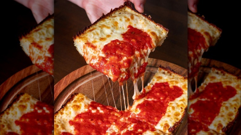 Buddy's pizza square slice