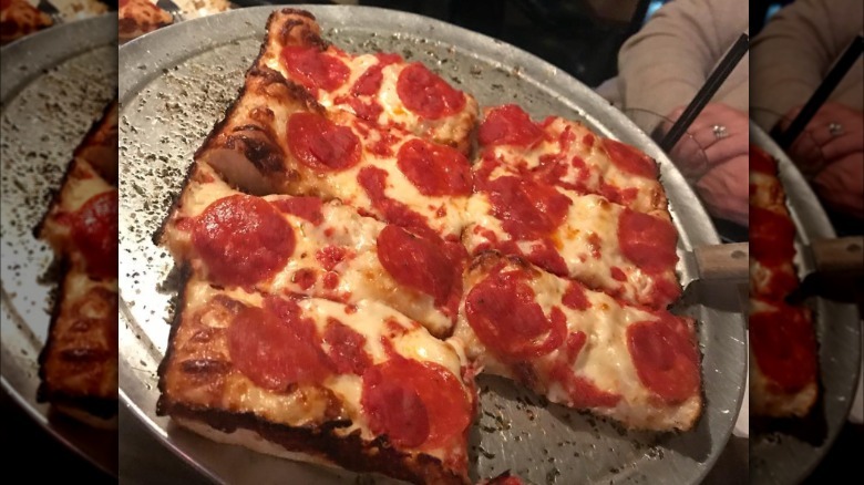 Z's Villa Detroit-style pepperoni pizza