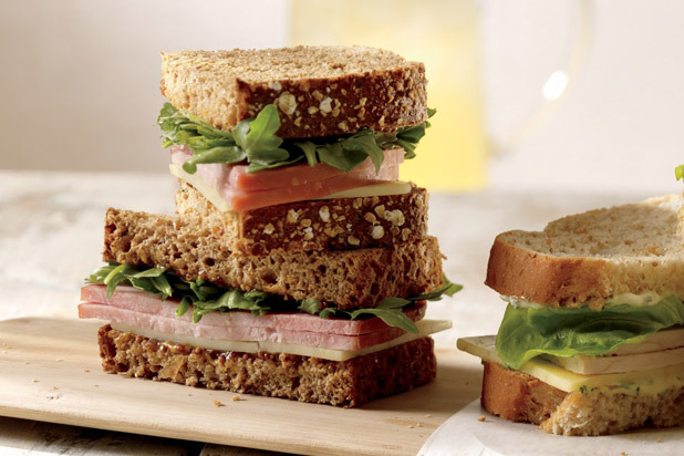 13) Ham & NY Cheddar Sandwich