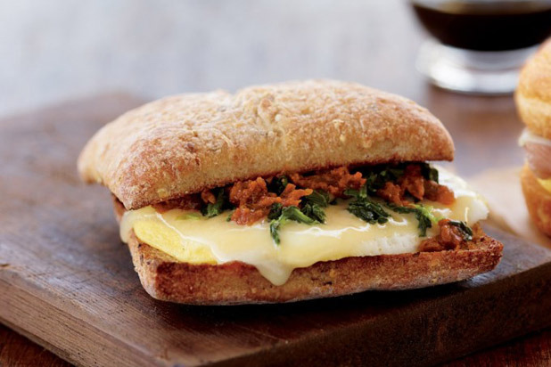 14) Vegetable & Fontiago Breakfast Sandwich