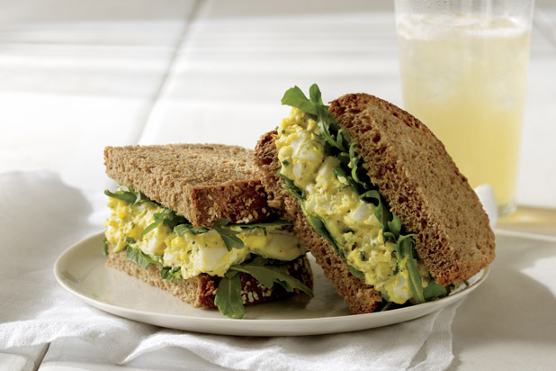 2) Egg Salad Sandwich