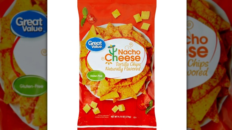 Great Value Nacho Cheese Tortilla Chips