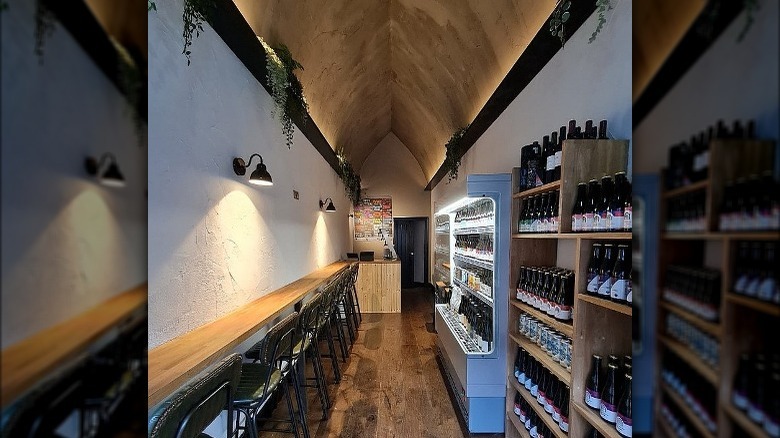 Wee Vault taproom interior