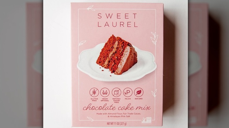 Sweet Laurel Chocolate Cake Mix box