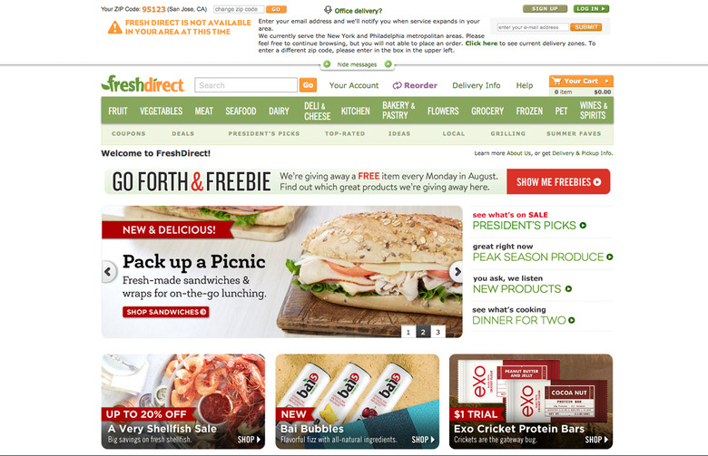 Delivering The Goods: FreshDirect