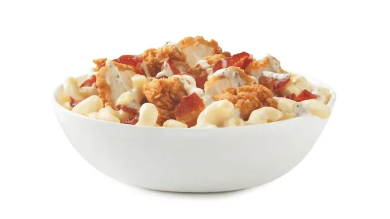 Arby's loaded mac and cheese