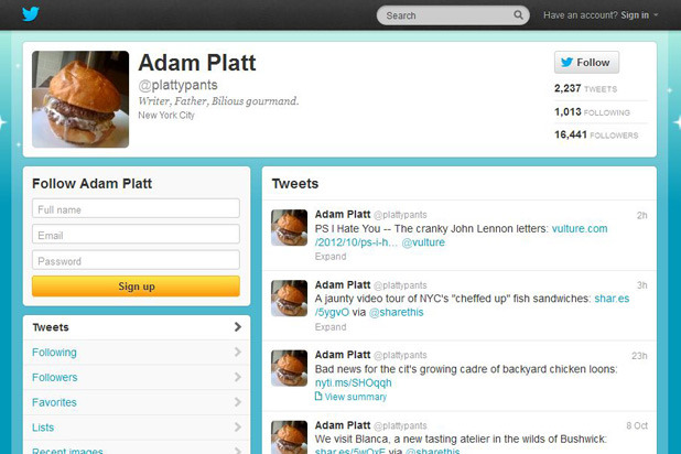 #8 Adam Platt: 16,441 Followers