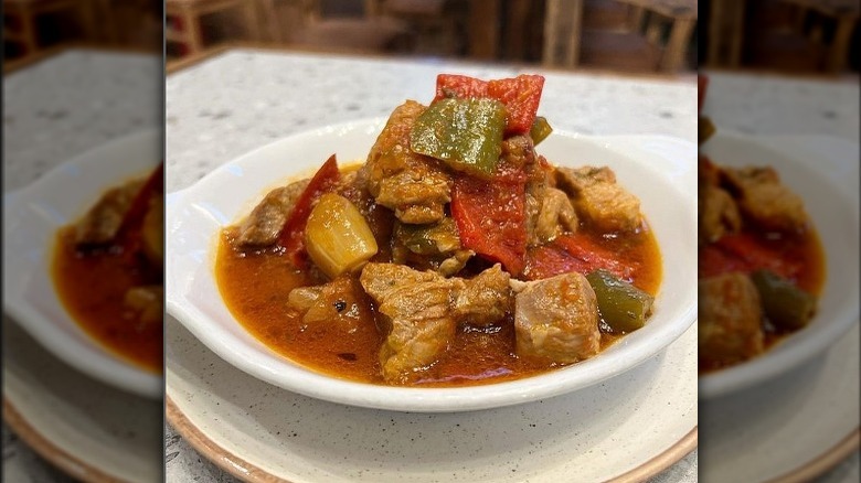 Bekri Meze in a bowl