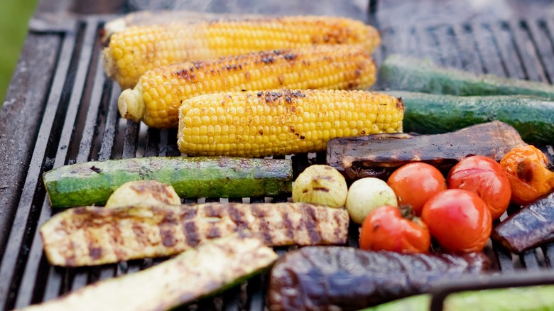 Fire roasted vegetables