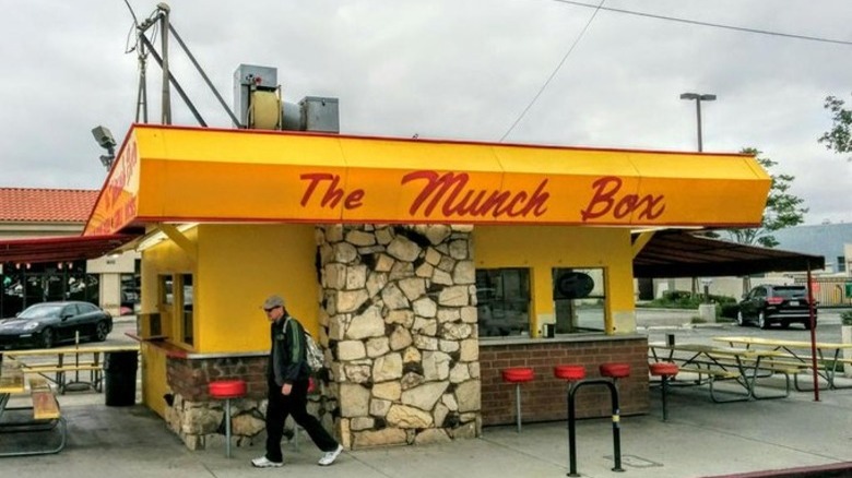 The Munch Box LA burger stand