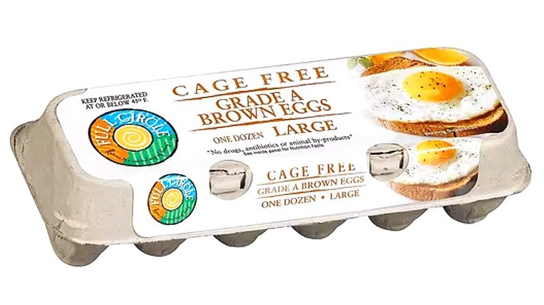 Full Circle organic eggs