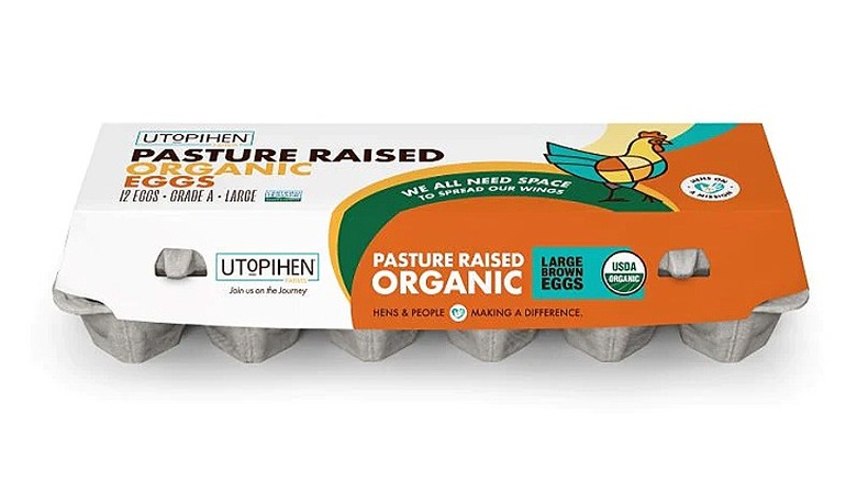 Utopihen Farms organic eggs