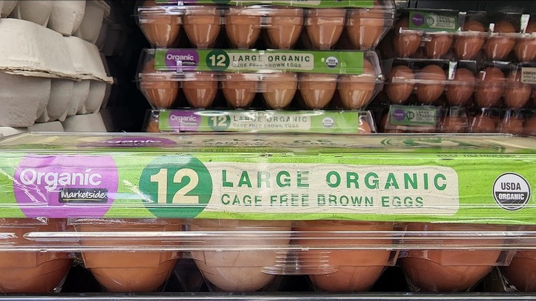 Walmart Marketside organic eggs