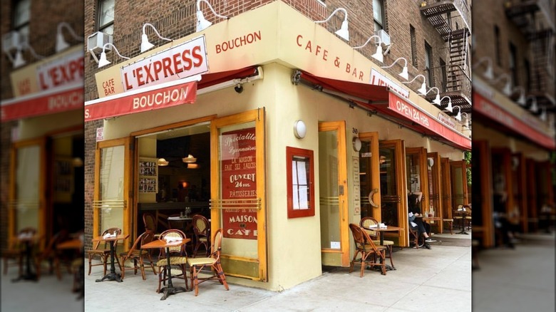 L'Express restaurant exterior