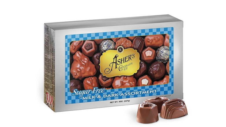 Asher's sugar-free chocolate candy