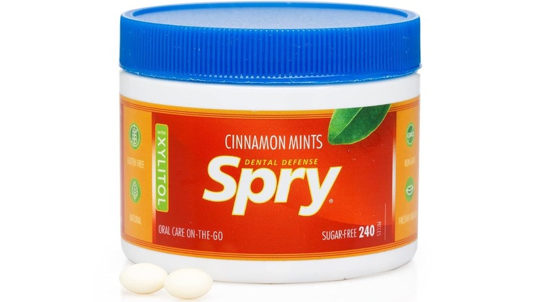Spry Sugar-Free Cinnamon Mints