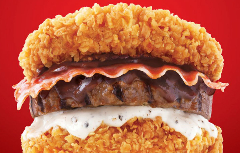 KFC Korea: Zinger Double Down King