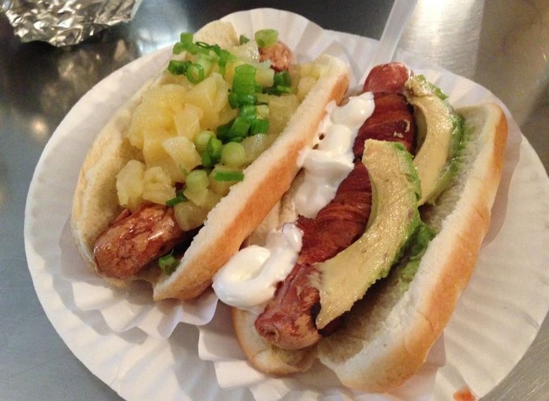 Crif Dogs, New York City: Tsunami and Chihuahua  