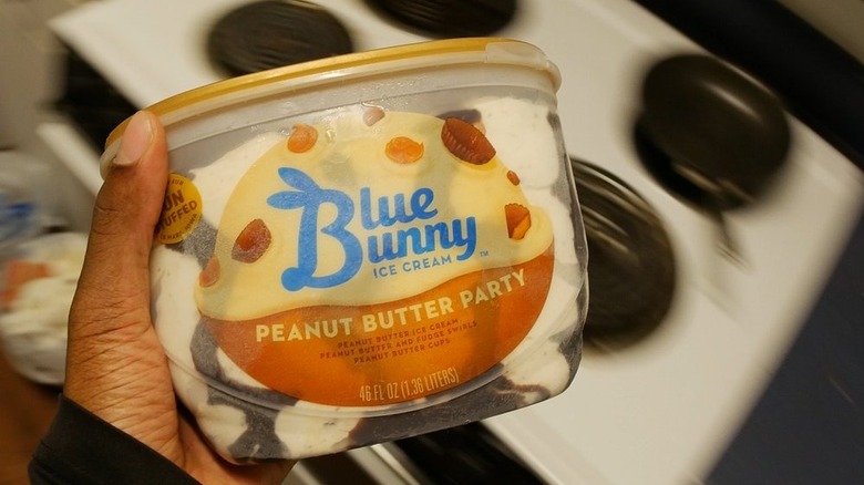 Blue Bunny peanut butter party ice cream