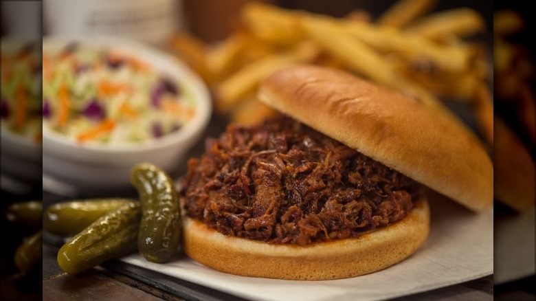 Bar-B-Cutie Smokehouse pulled pork