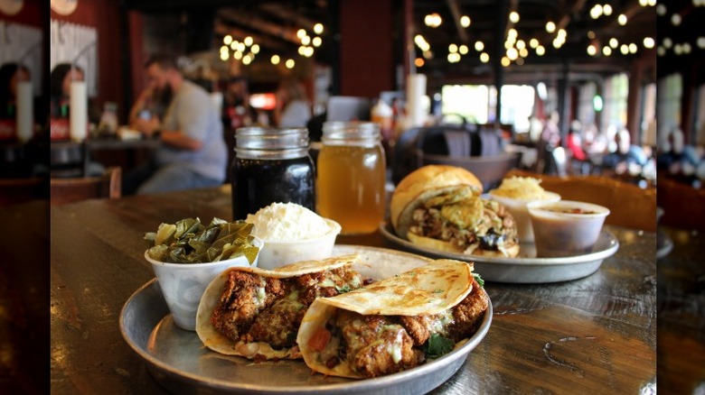 Edley's Bar-B-Que plate