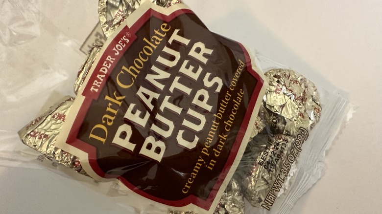 bag of trader joe's peanut butter cups