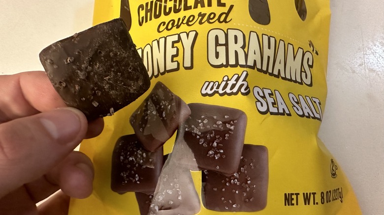 trader joe's dark chocolate grahams