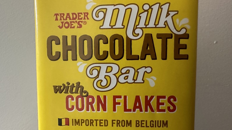 Trader Joe's Milk Chocolate Bar with Corn Flakes