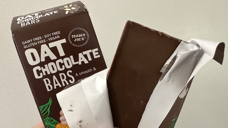 trader joe's oat chocolate bars