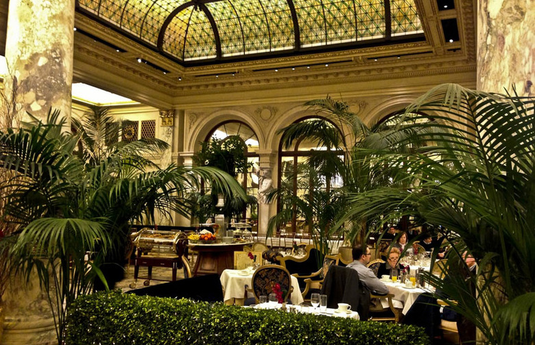 New York City: The Plaza Hotel Palm Court