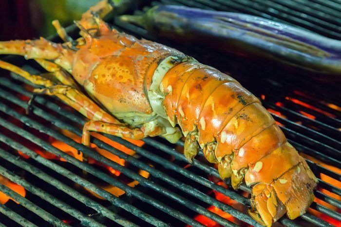 Grilled Lobster Tails