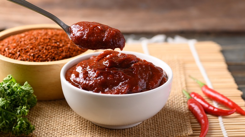 Gochujang in a bowl