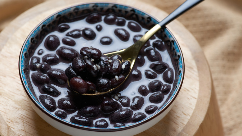 Bowl of black beans