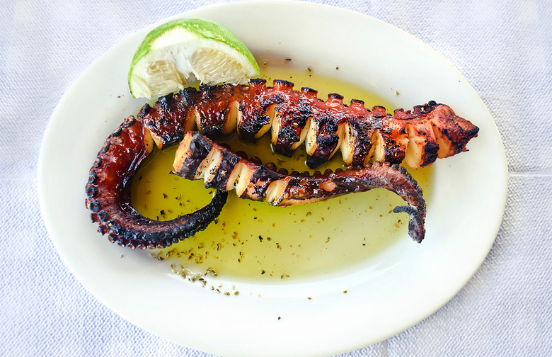 Grilled Octopus With Lemon and Olive Oil	