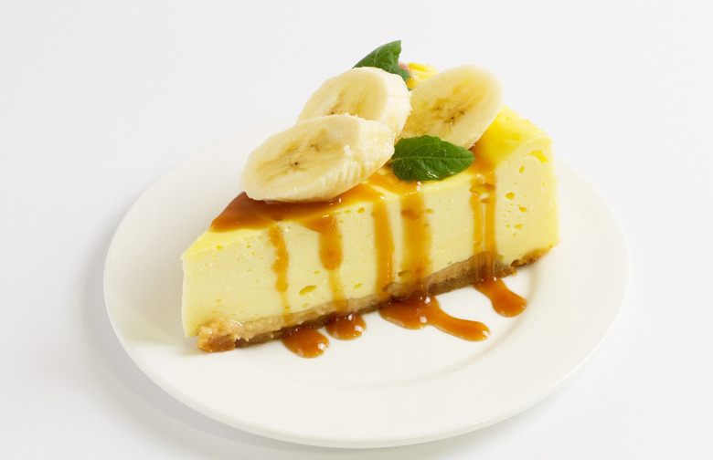 Cheesecake Factory's Fresh Banana Cream Cheesecake